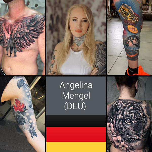 Angelina Mengel - Tattookunstwerk, Tattooexpo Zwickau