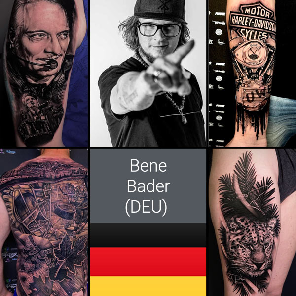 Bene Bader, Deutschland auf der Tattooexpo Zwickau 2025