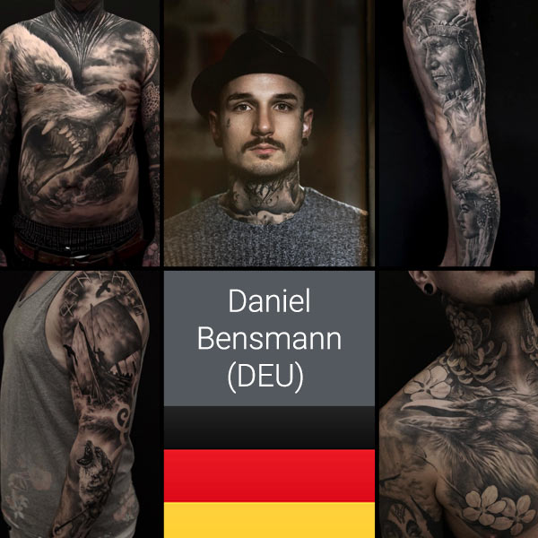 Daniel Bensmann, Huetmolar, zur Tattoo Expo Zwickau 2025