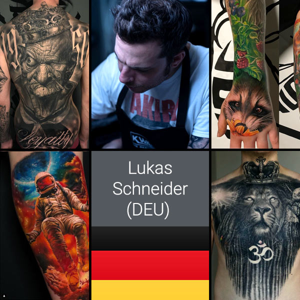 Lukas Schneider Tattoo auf der Tattooexpo Zwickau 2025