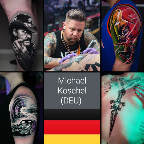 Michel Koschel zur Tattooexpo Zwickau 2025